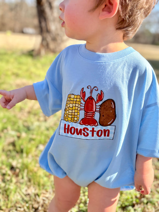 Crawfish Boy/Girl Name Plate