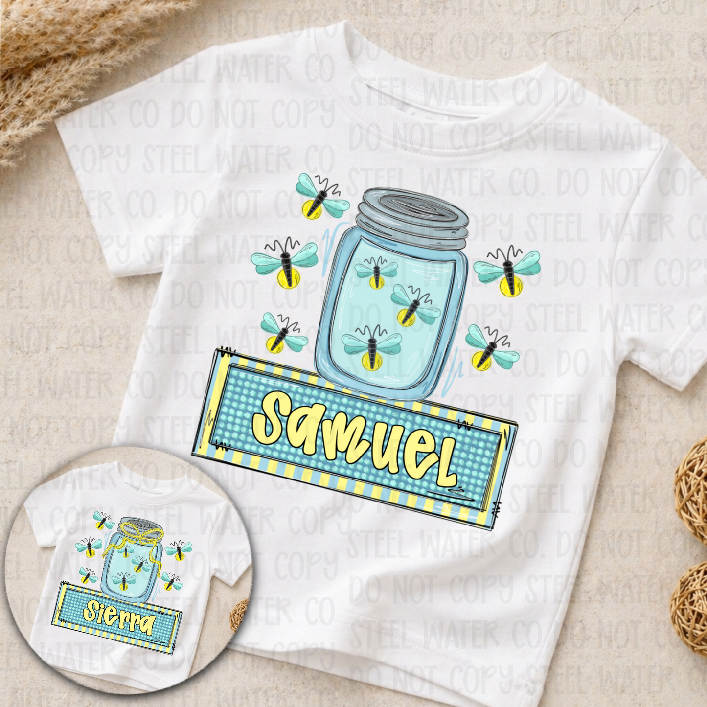 Lightning Bug Mason Jar Boy/Girl