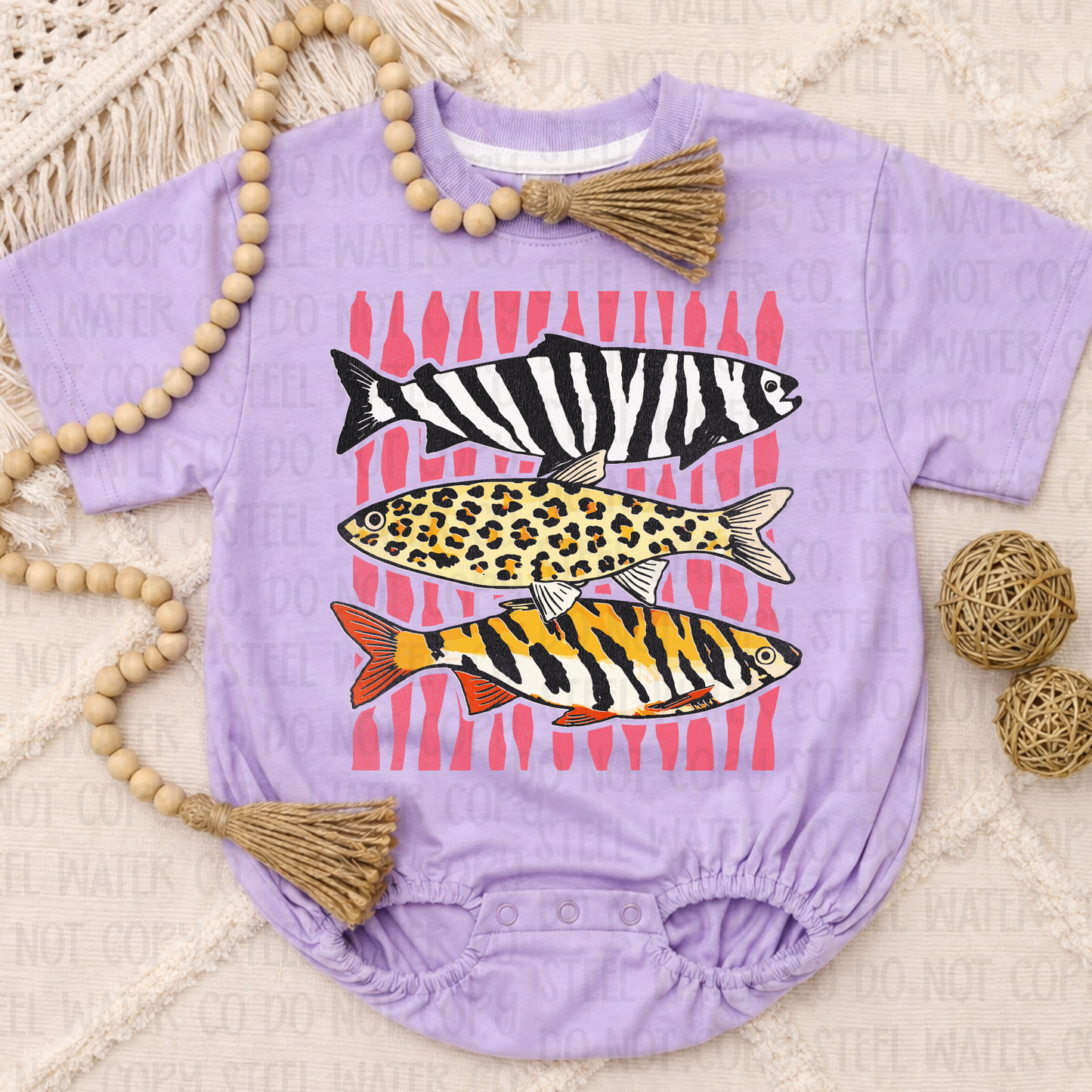 Pink or Blue Wild Fish
