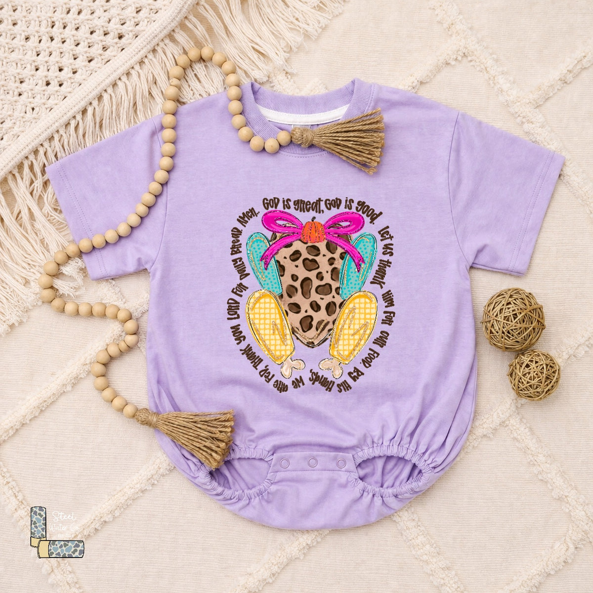 Boy/Girl Camo/Leopard Turkey Thanksgiving