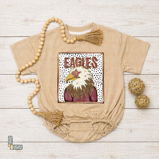 Eagles Polka Dot Mascot