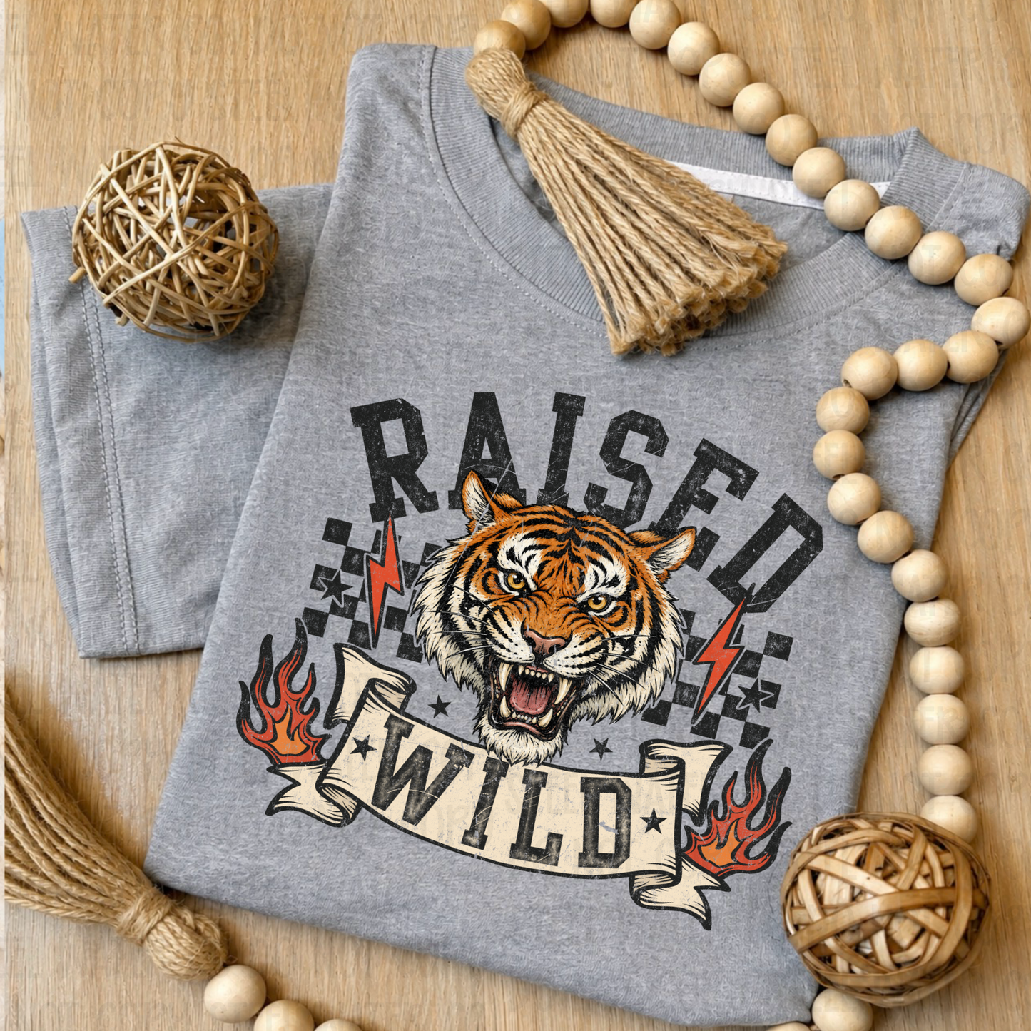 Raised Wild Tiger