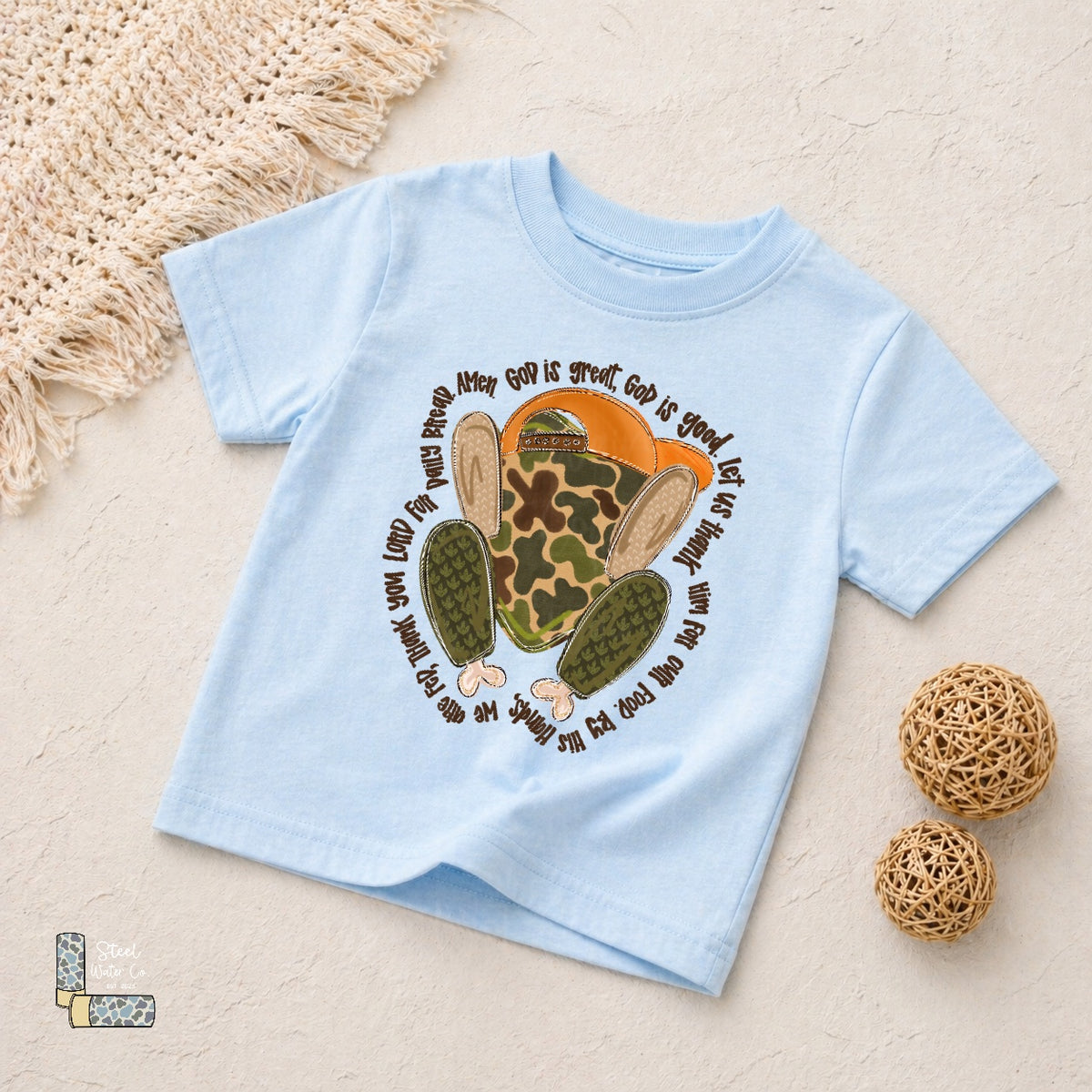Boy/Girl Camo/Leopard Turkey Thanksgiving