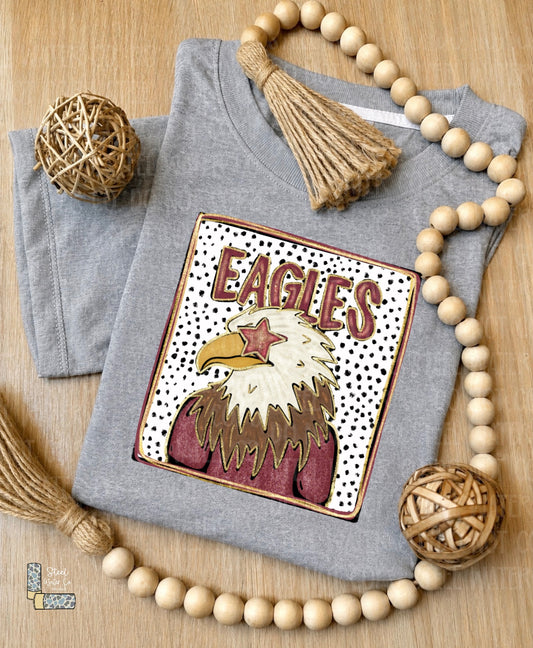 Eagles Polka Dot Mascot