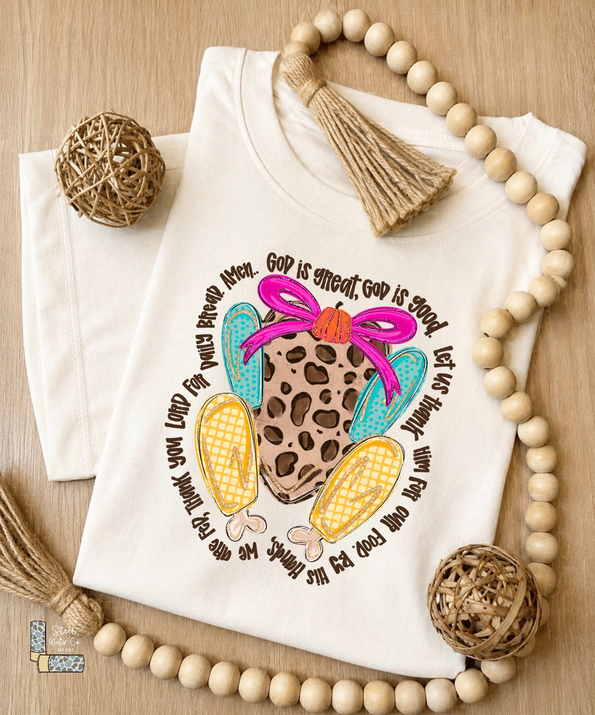 Boy/Girl Camo/Leopard Turkey Thanksgiving
