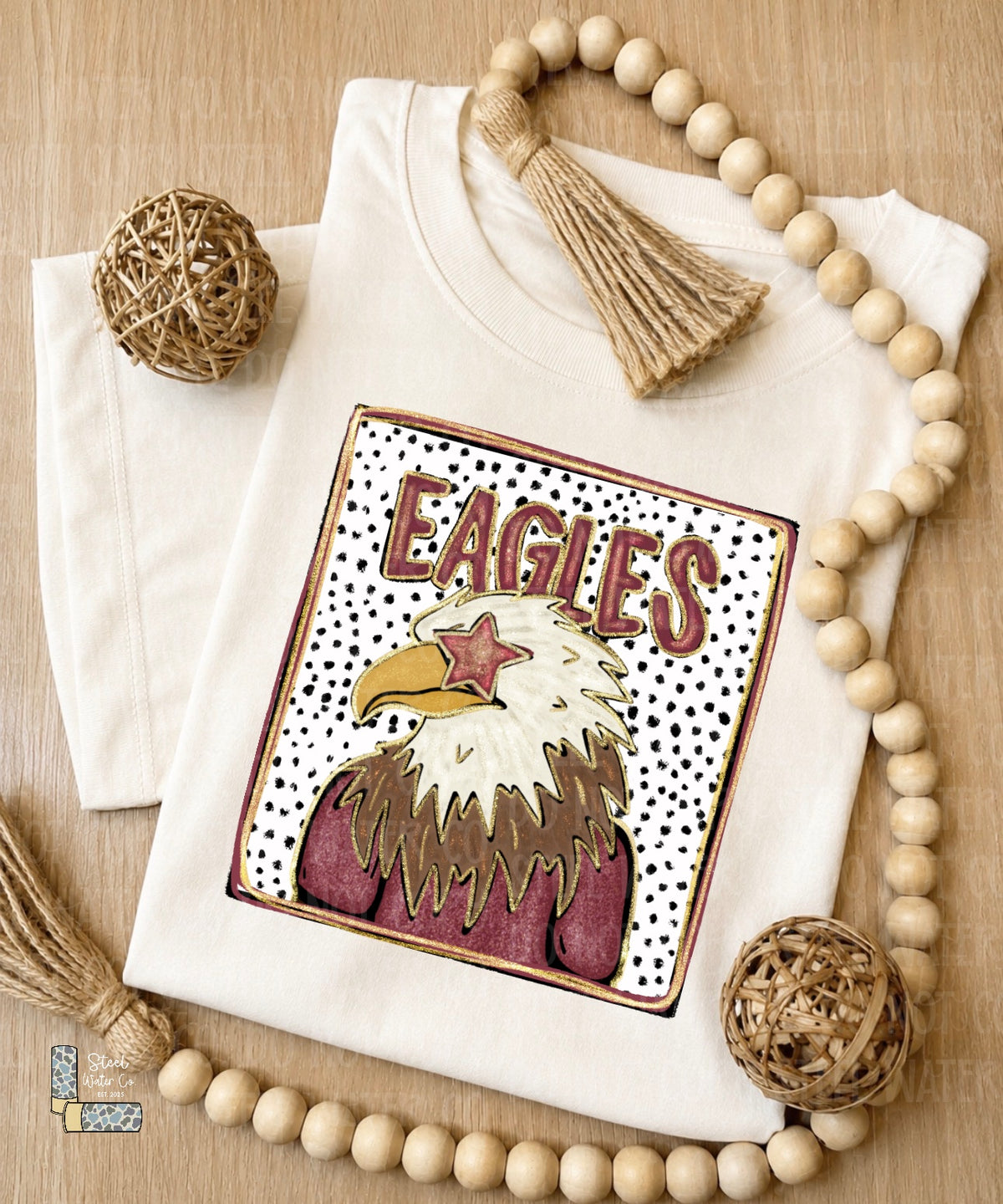 Eagles Polka Dot Mascot