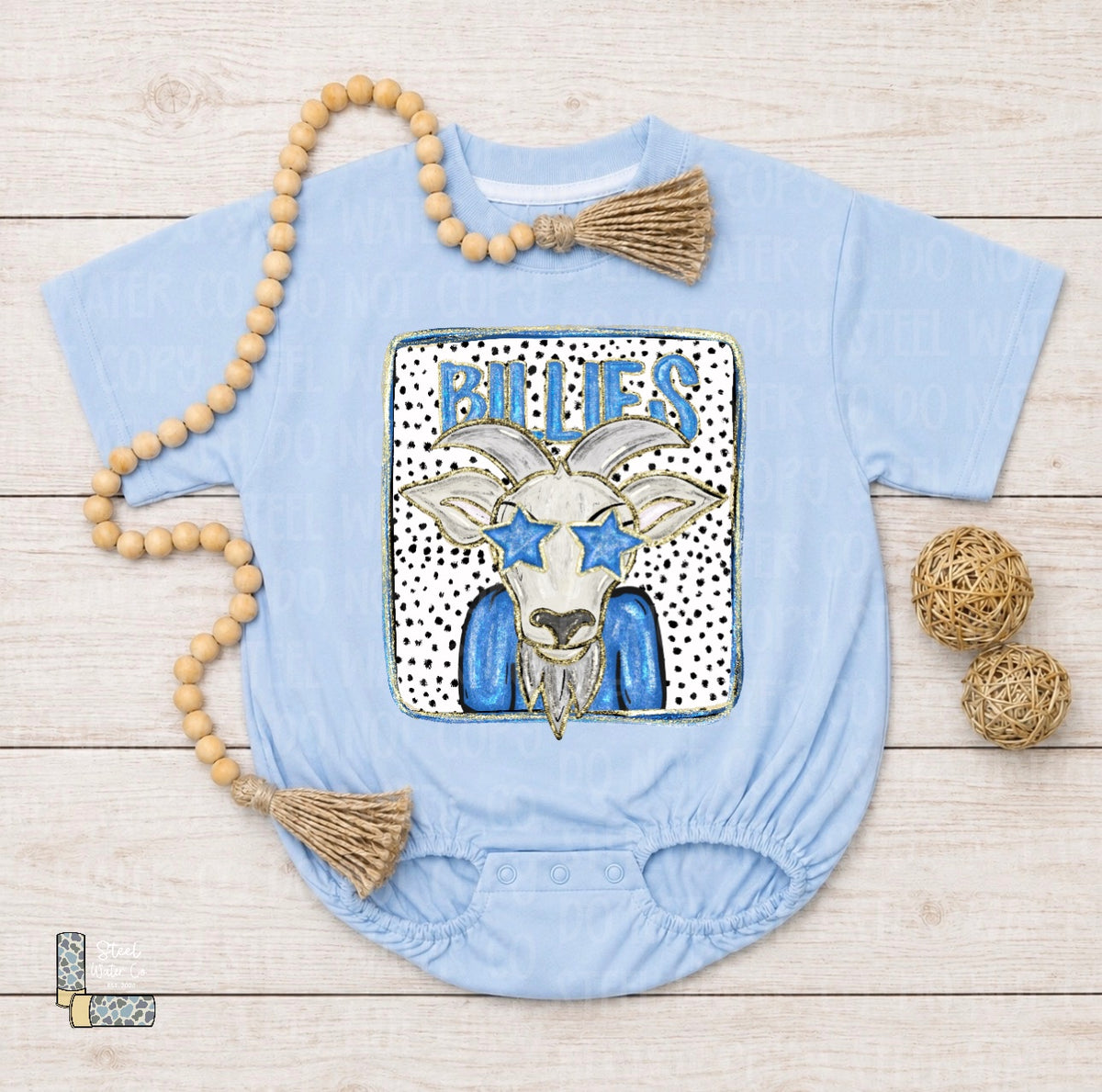 Billies Polka Dot Mascot