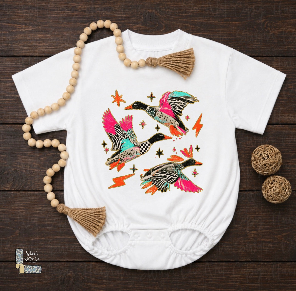 Retro Zebra Mallards