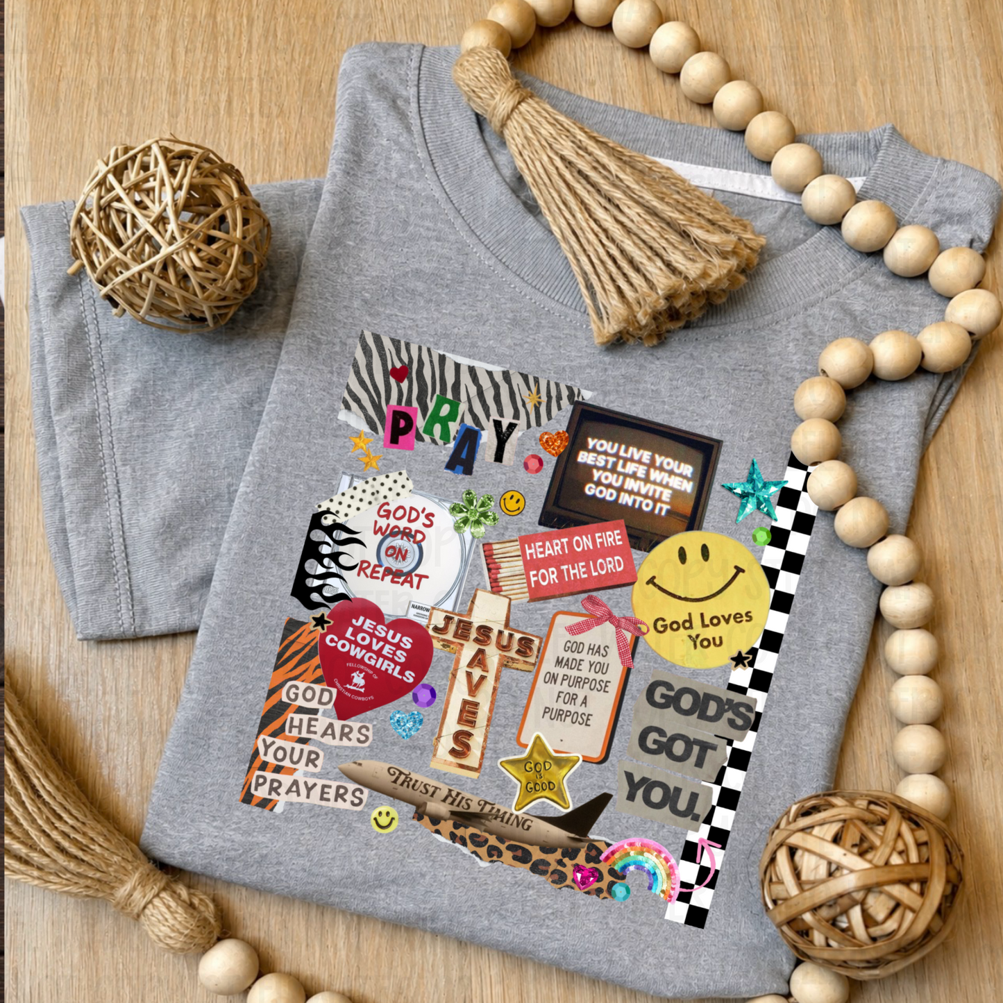 Christian Retro Collage
